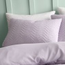 Catherine Lansfield Heatset Wave Duvet Set - Lilac