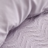 Catherine Lansfield Heatset Wave Duvet Set - Lilac