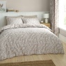 Catherine Lansfield Sorrel Leaf Duvet Set - Natural