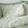 Catherine Lansfield Sorrel Leaf Duvet Set - Green